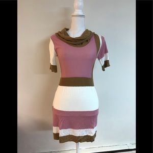 Once worn mini light sweater dress